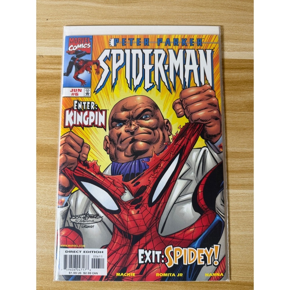 Peter Parker Spider-Man #6 June 19999 Marvel Comics